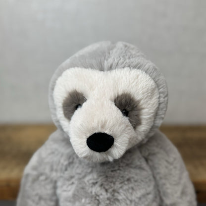Jellycat Medium Bailey Sloth - Grey Sloth Plush Teddy Collectible 14” New Tags