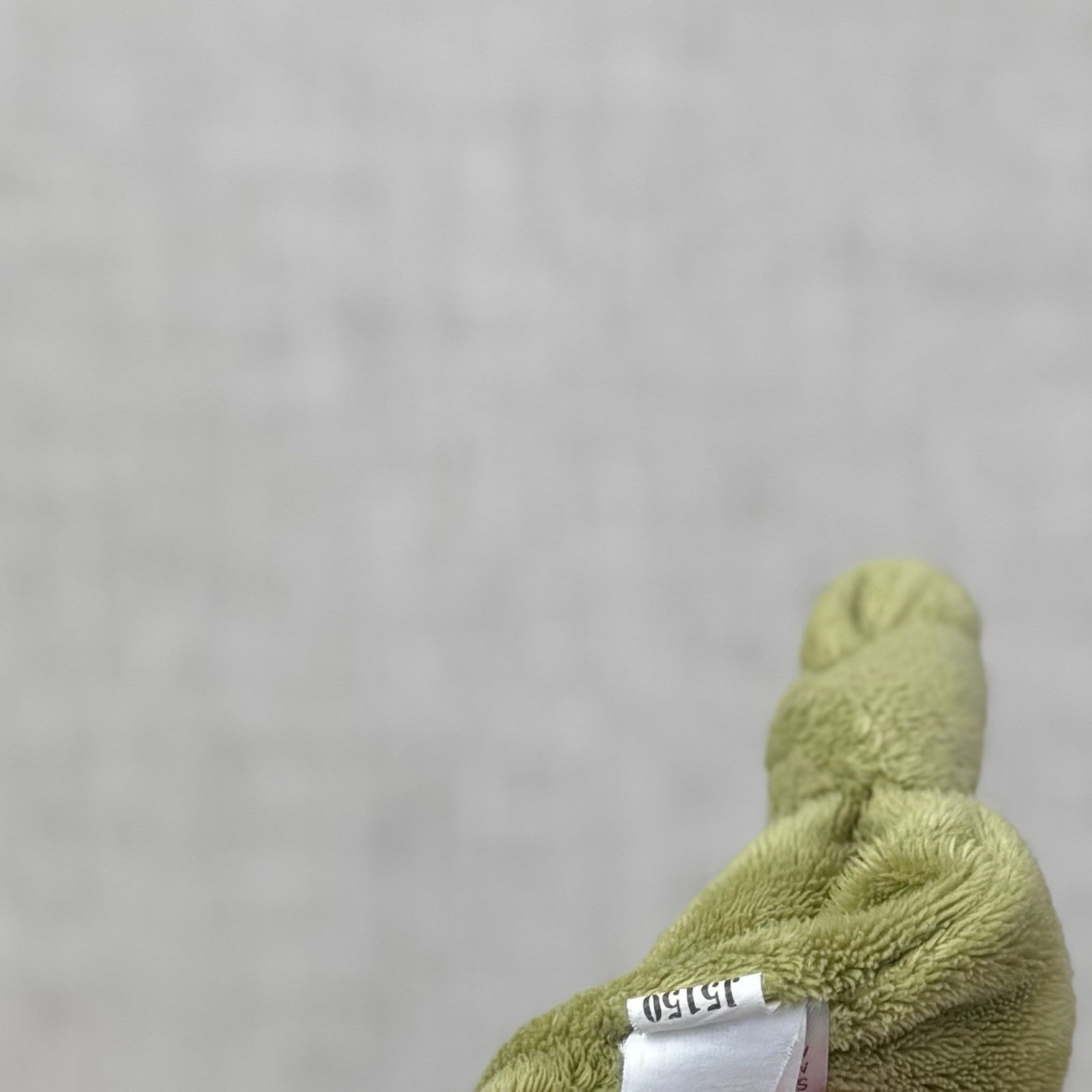 Jellycat Green Stripey Dino Soother- Dino Doudou Comforter Retired 8"