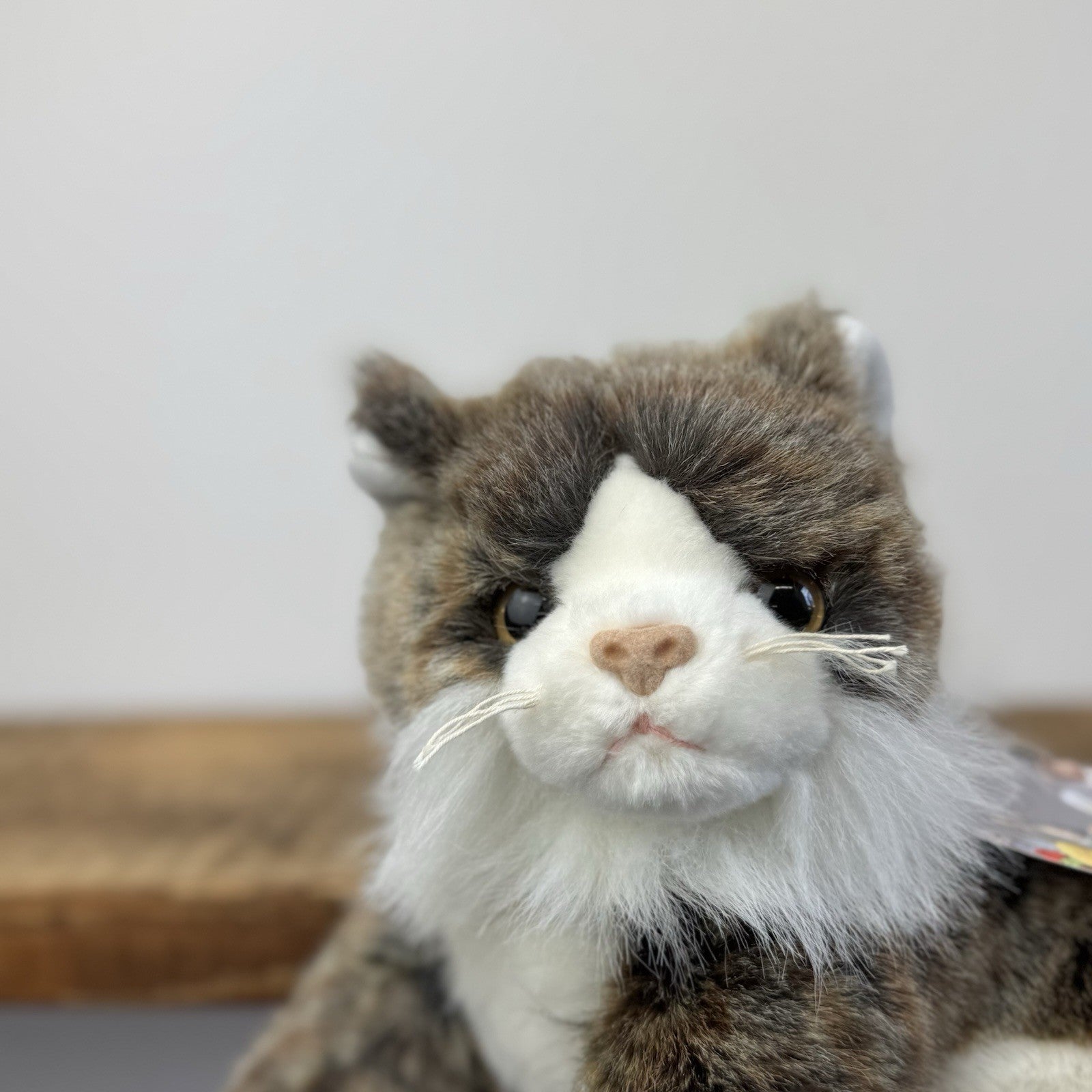 TY Classic Cat - O‘’malley The Cat Tortoise Brown/grey Mix Beanie Kitten Rare