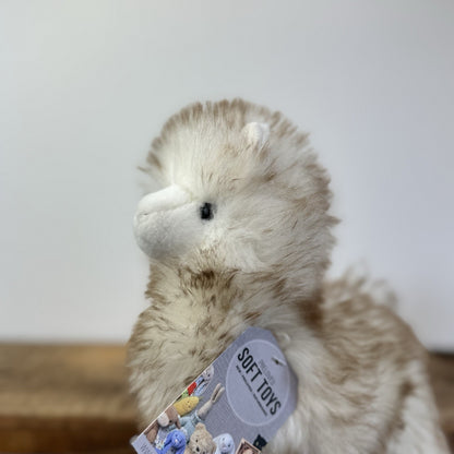 Douglas Alice Alpaca Stuffed Animal Soft Toy - Realistic Soft Toy Fluffy 10"
