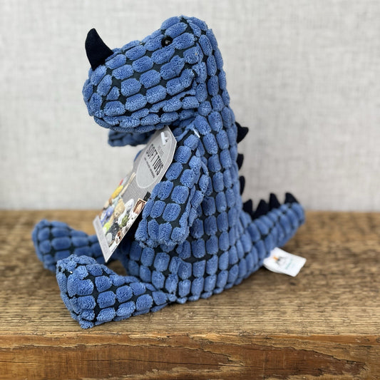 Jellycat First Step Dippy Dinosaur - Blue Cordy Roy Dinosaur Beanie Retired 9"