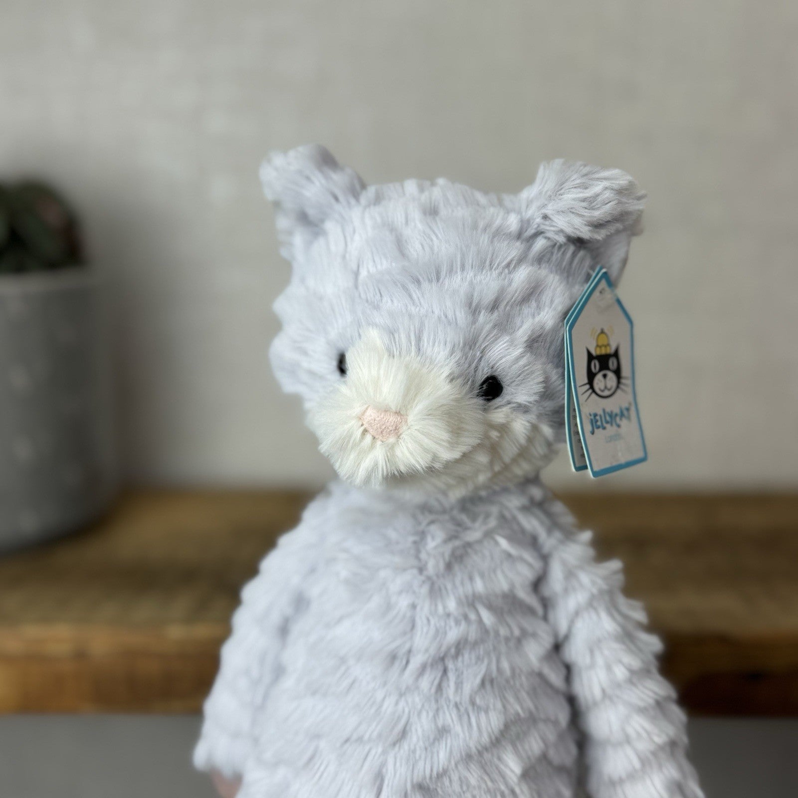 Jellycat Small Dainty Kitten New With Tags - Lilac Kitten Soft Toy Retired 12"