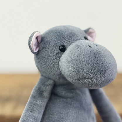Jellycat Small Dancing Darcy Hippo - Small Hippo Soft Toy Ballerina Rare 8"