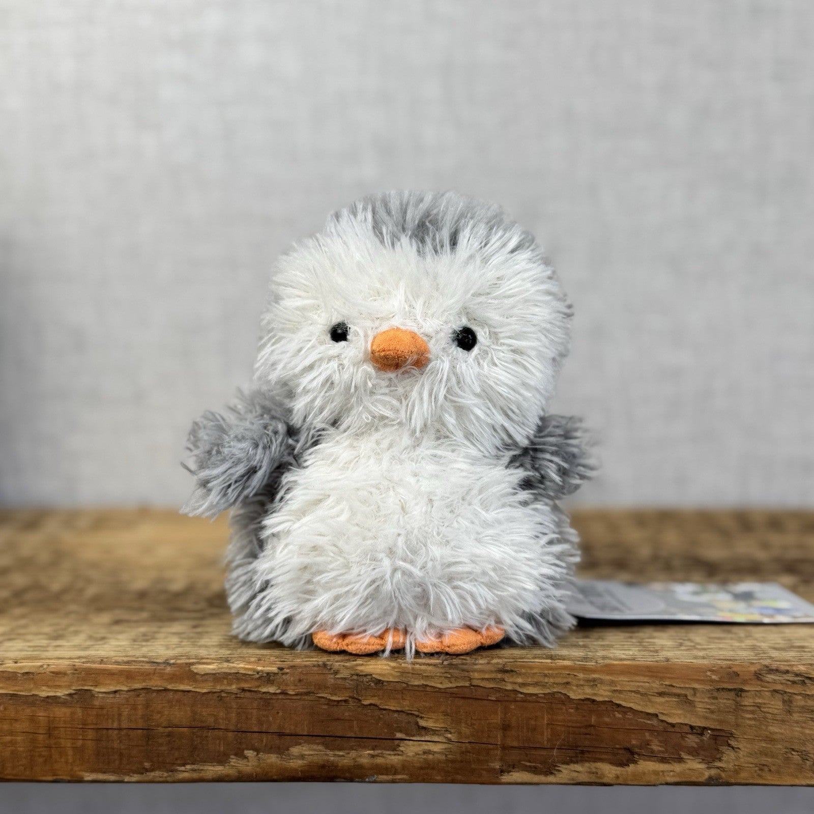 Jellycat Really Little Penguin - Small Fluffy Fuzzy Penguin Miniature Beanie 5"