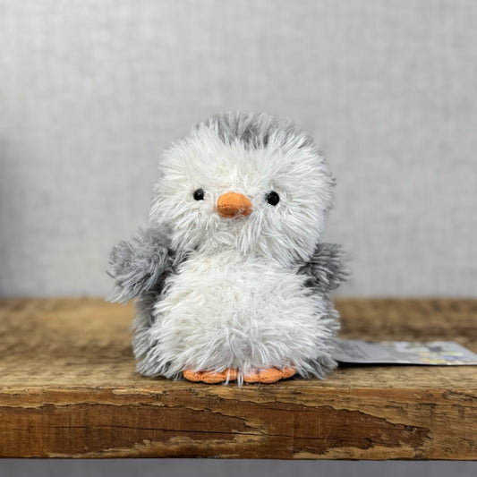 Jellycat Really Little Penguin - Small Fluffy Fuzzy Penguin Miniature Beanie 5"