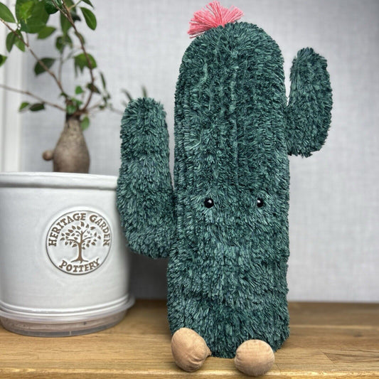 Jellycat Large Amuseable Cactus - Large Green Cactus Soft Toy Plush Garden 16"