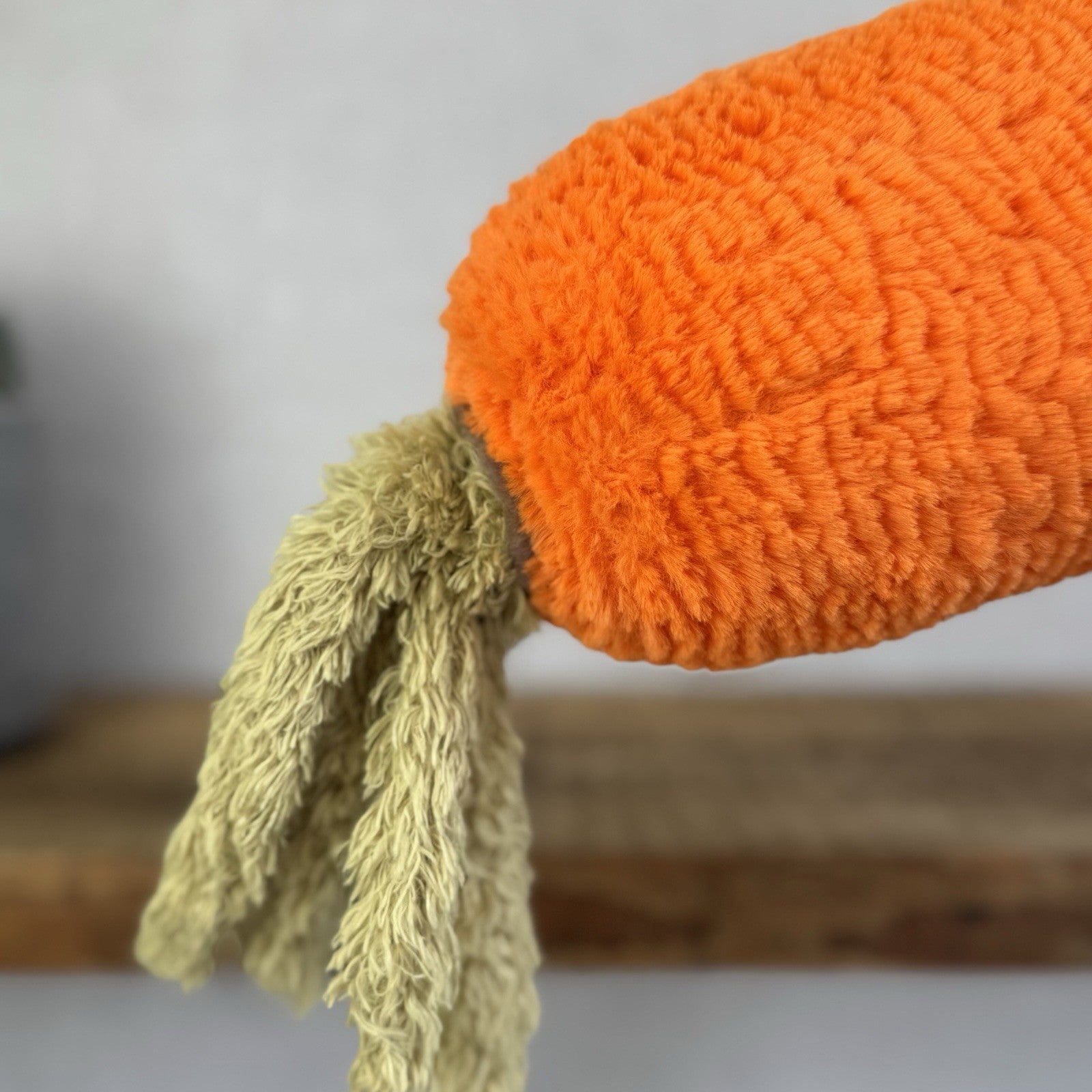 Jellycat Large Amuseable Carrot - Orange Fluffy Carrot Beanie Plush Retired 15"