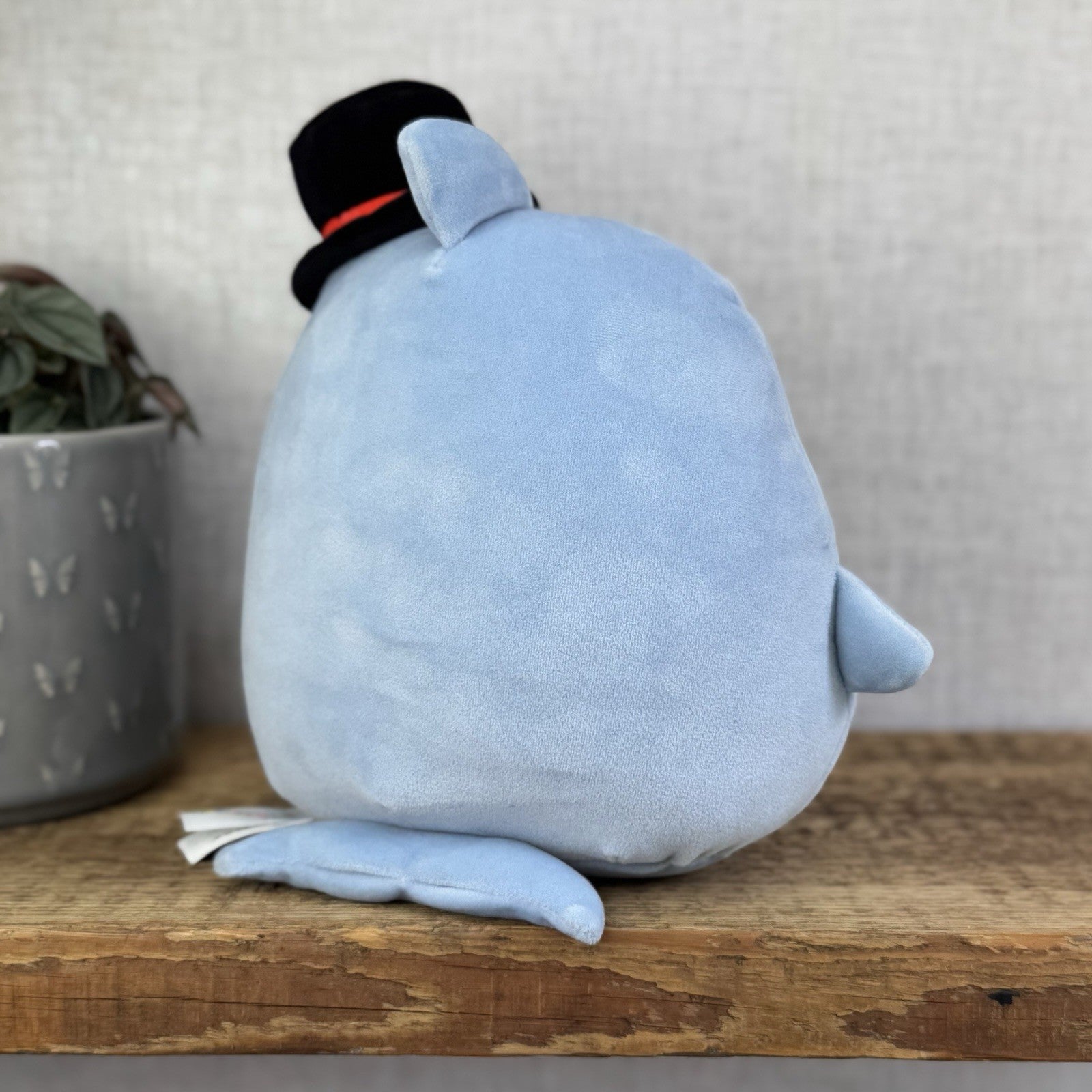 Squishmallow Samir The Whale Valentines Sea Creature Cute With Tags 7.5" 