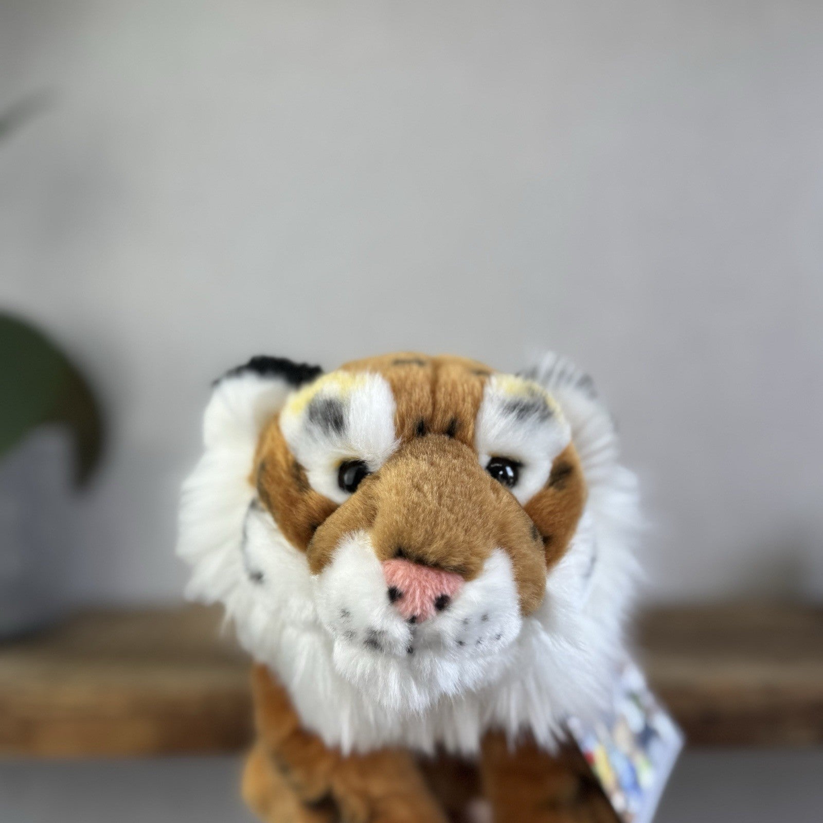 Keel Toys Tiger Plush - Small Tiger Soft Toy Realistic Wild Cat 8"