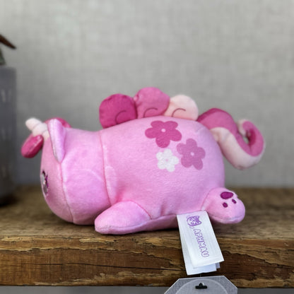 Aphmau MeeMeows - Pink Unicorn Flowerw Plush Cat Cute Collectible 5"