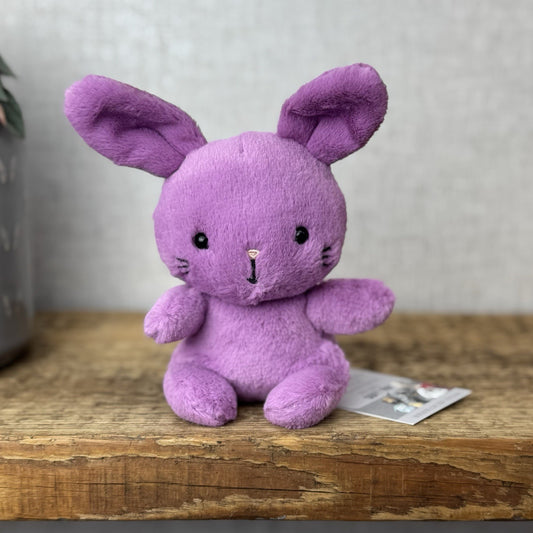 Jellycat Sweetsicle Bunny - Tiny Purple Rabbit Plush Beanie New Without Tags 5"