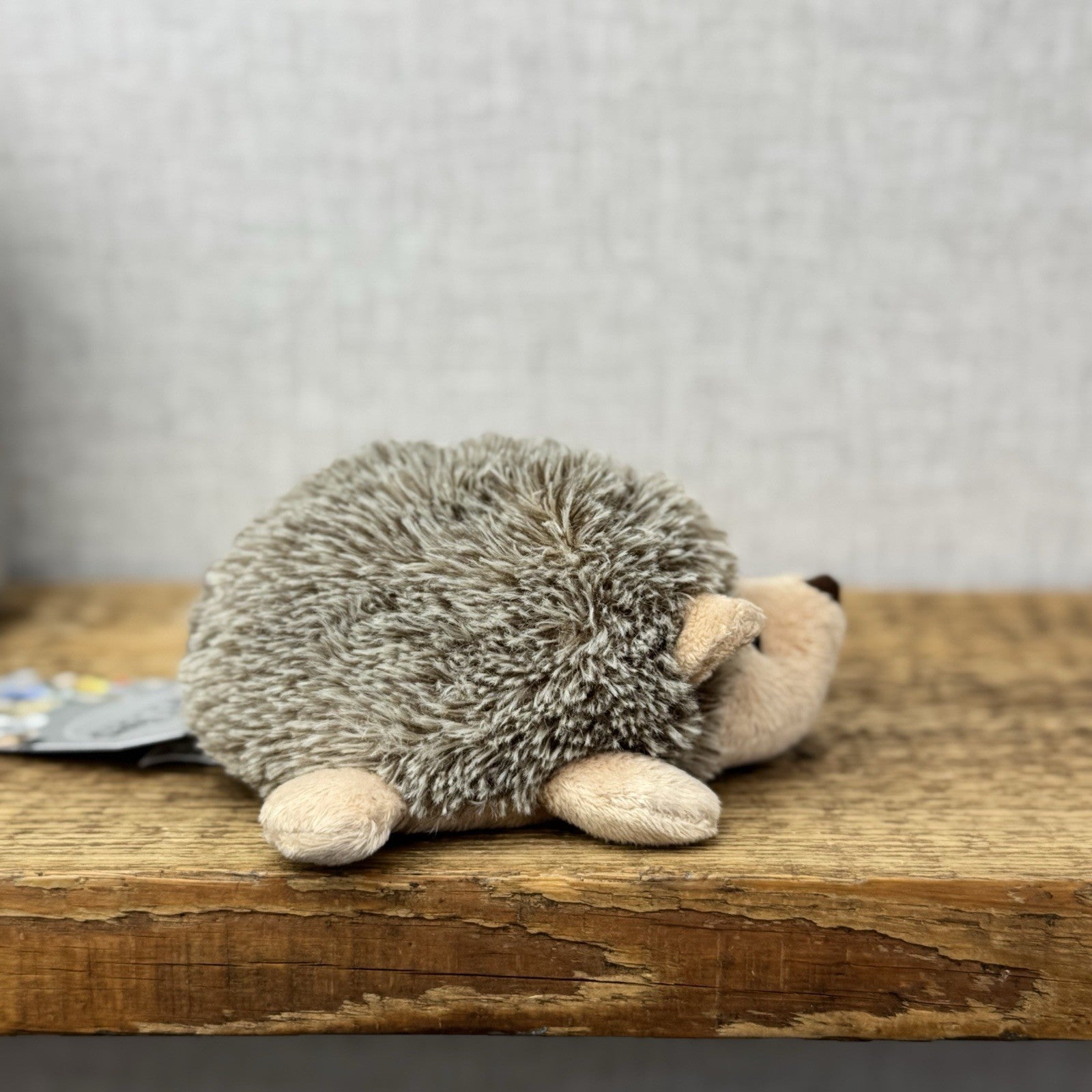 Bukowski Bears Huburt Cuddly Toy Hedgehog Soft Toy Beanie - Small Hedghog Plush 