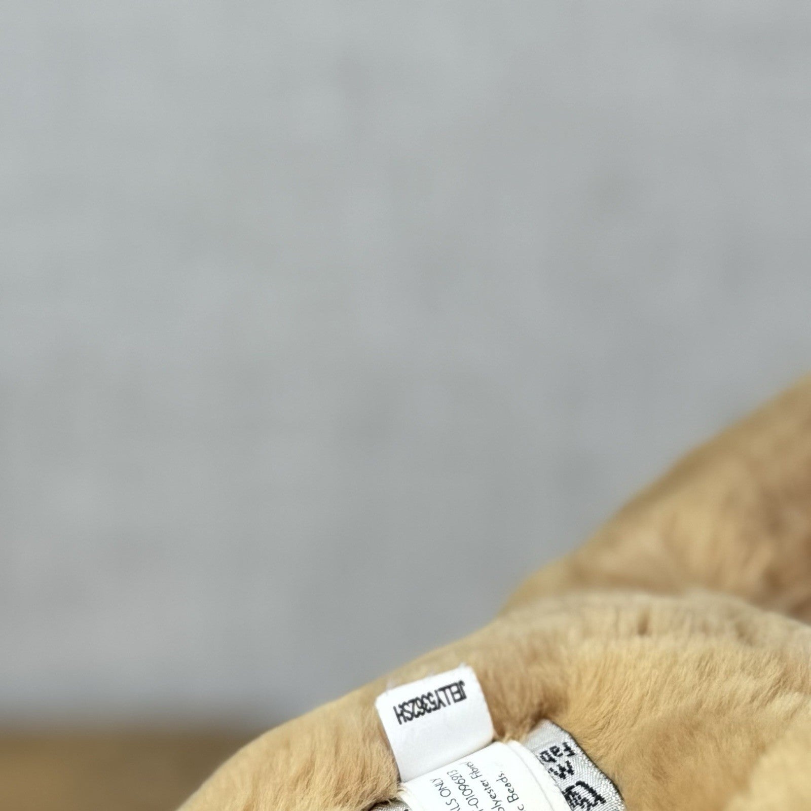 Jellycat Medium Puffles Bear - Soft Light Beige Super Soft Bear Retired 12" (#2)