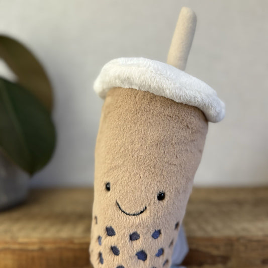 Jellycat Amuseable Bubble Tea - Jellycat Bubble Tea Soft Toy Plush - Beanie (#2)