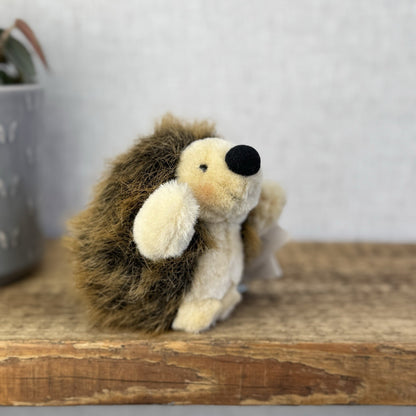 Russ Berrie - Hedghogs Of Leafy Lane - Mini Hedghog Vintage Plush With Tags New