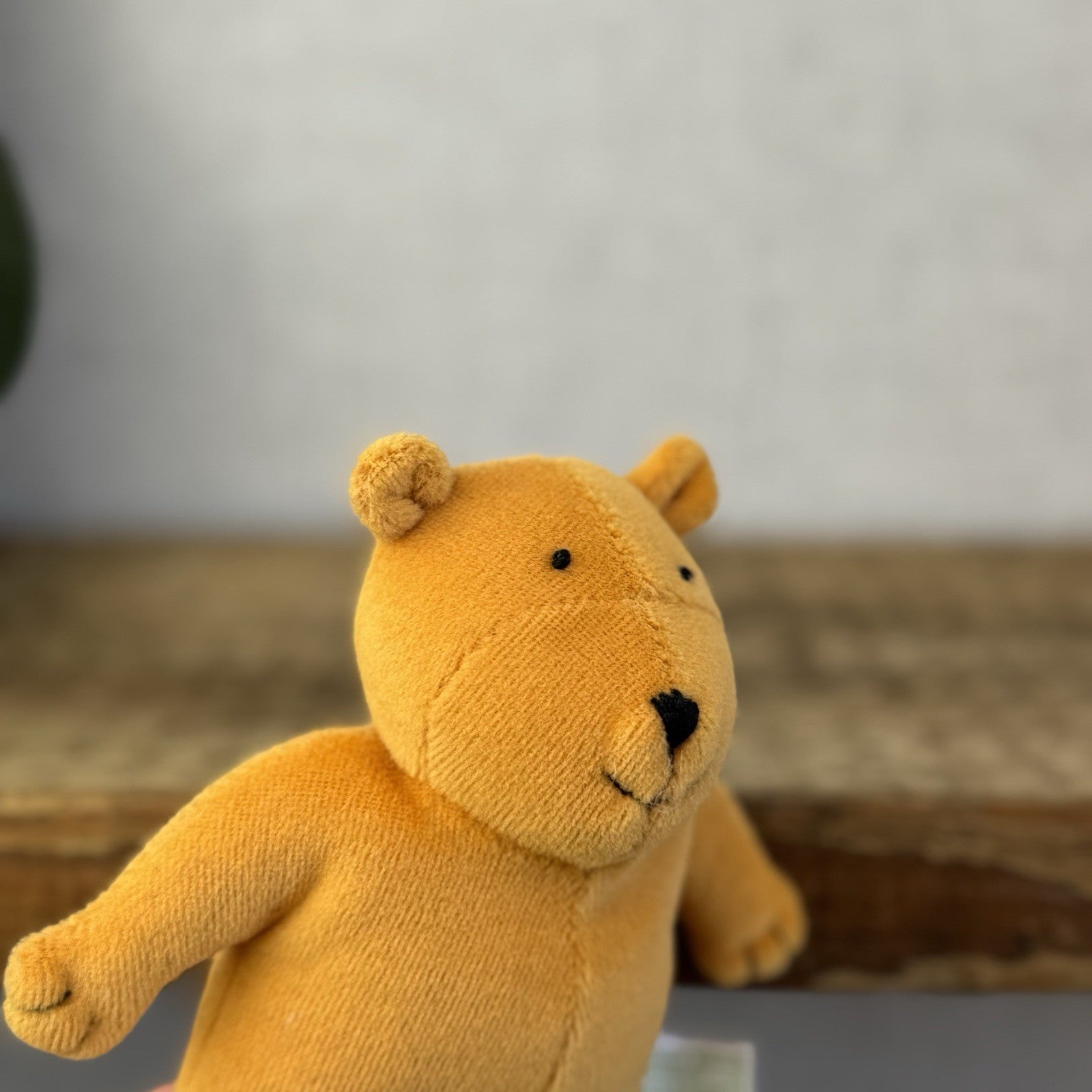 Beverly Hills Bakery X Jellycat Collaboration - Cuddly Bear Beanie - New Tags 5"