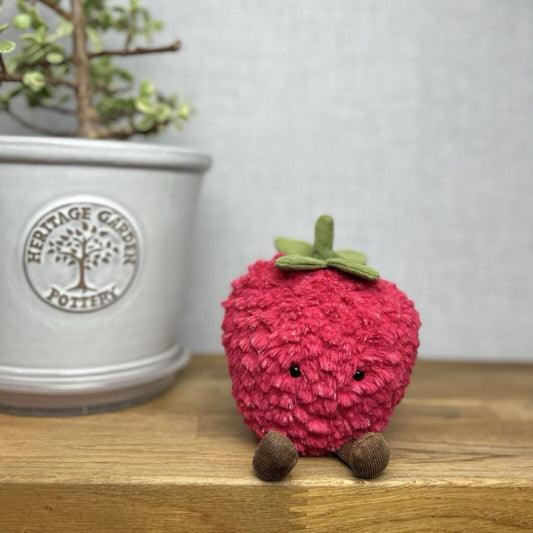 Jellycat Amuseable Strawberry Small - OG Strawberry - Small Size 5”  (4 Leaves)
