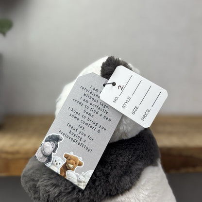 Jellycat Small Harry Panda Cub - Super Soft Panda Beanie Plush 8” Rare (2)