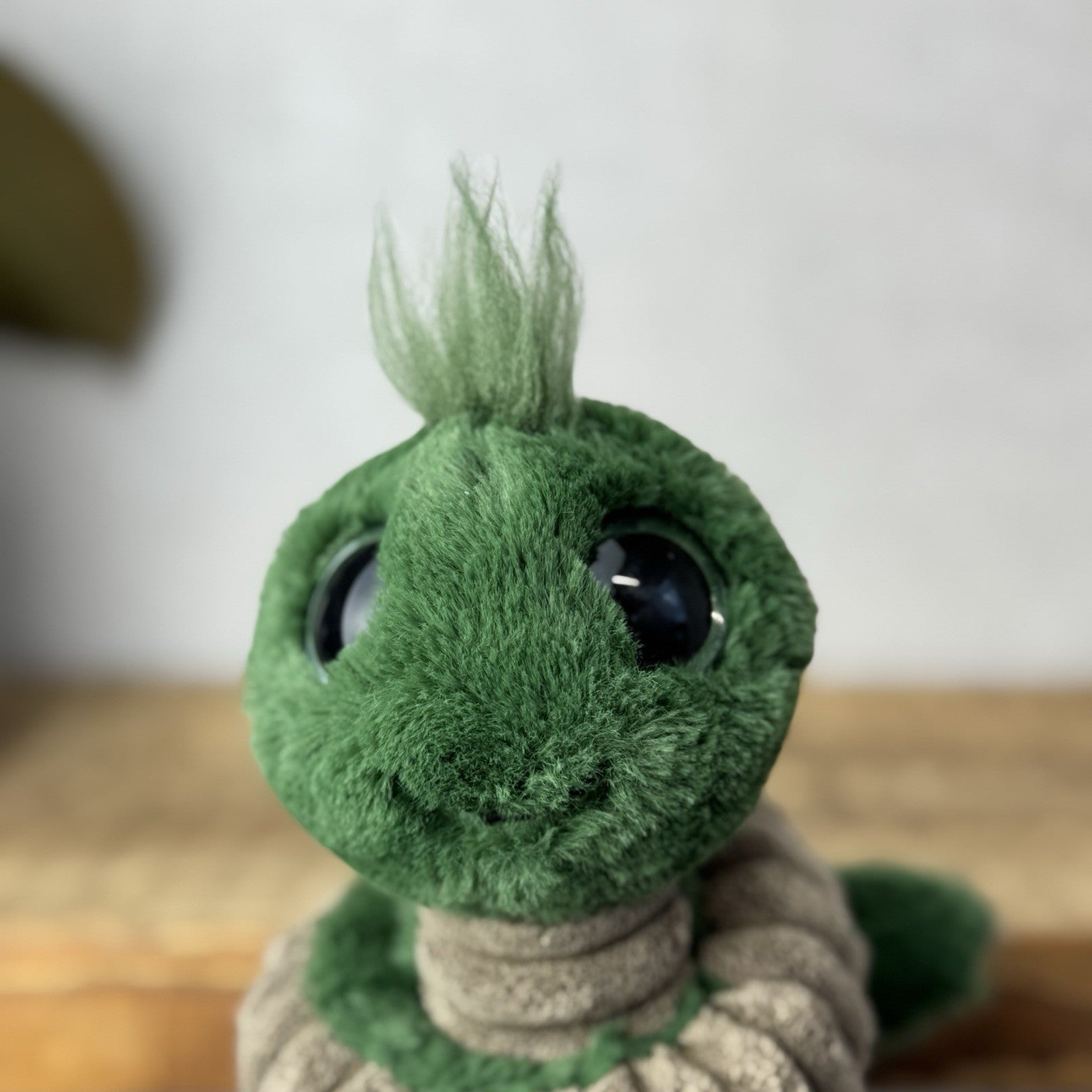 Jellycat Retired Green Wiggly Worm - Bug Soft Toy Beanie Cute Retired 7"