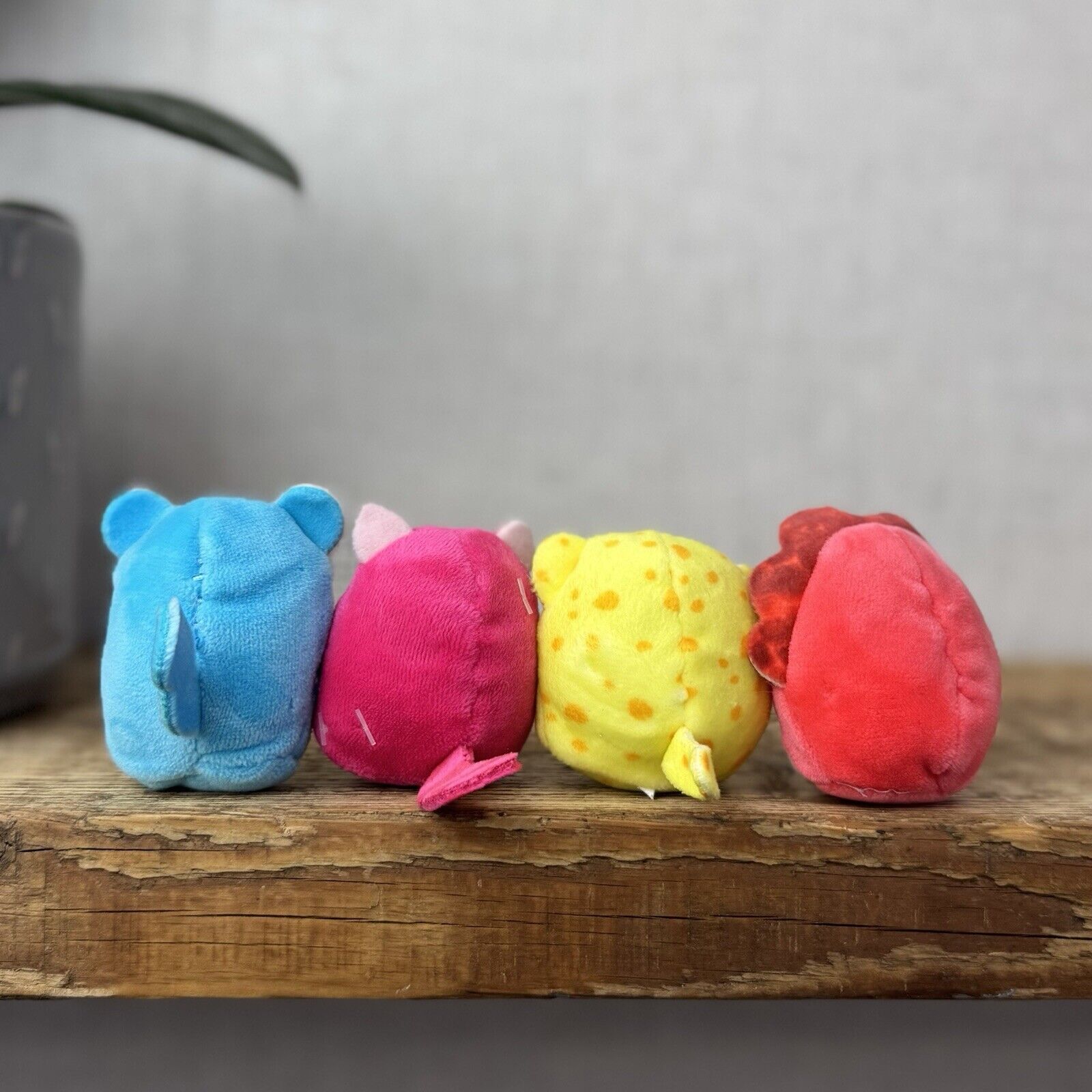 Squishmallow Squishville Bright Squad - Tristan, Santiago, Lexie etc (tags Cut)