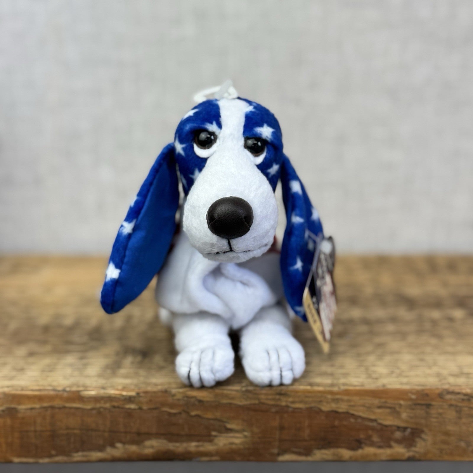 Applause Hush Puppy Proud To Be American Basset Hound Beanie New With Tags Rare