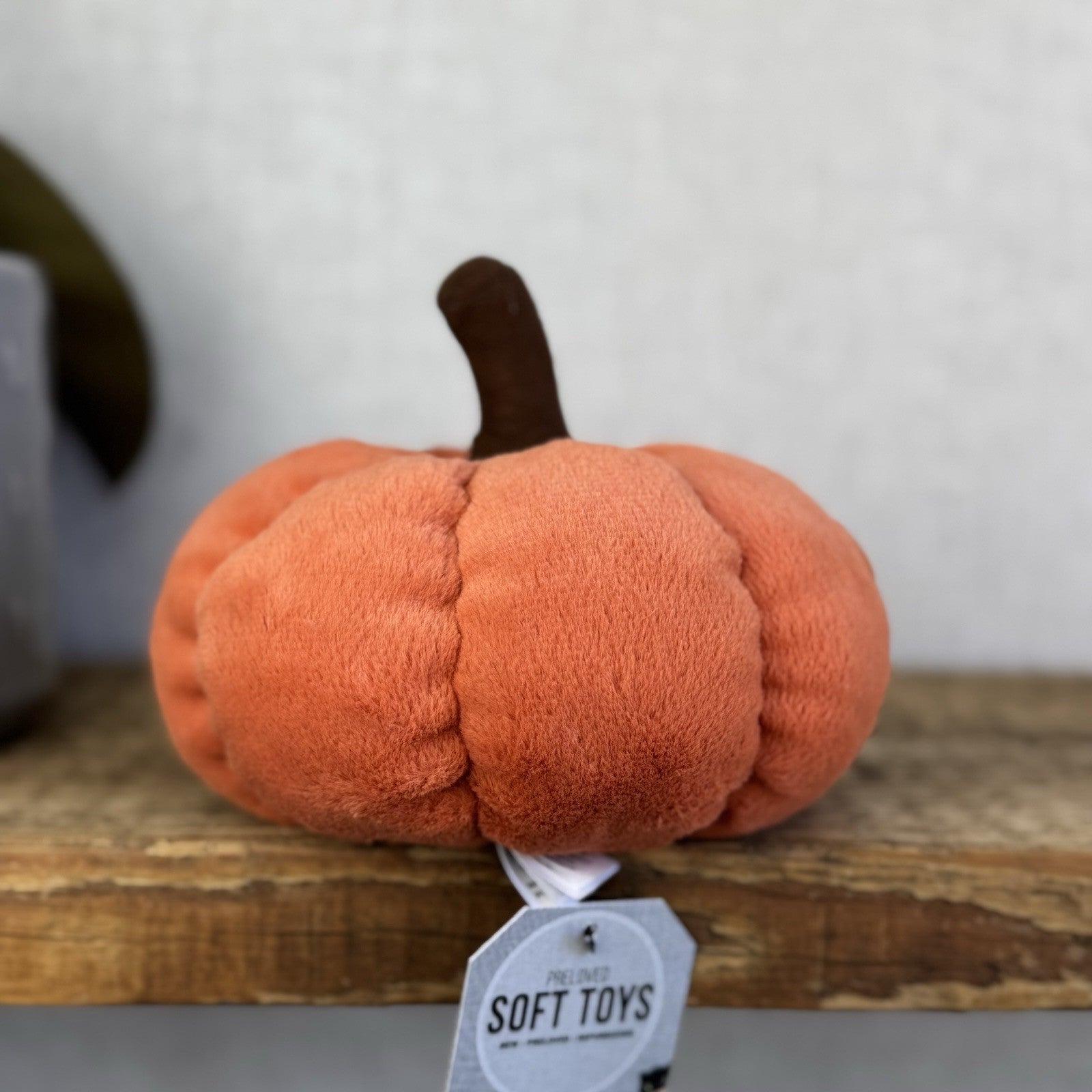 Jellycat Orange Squishy Squash - Amuseable Retired  NWOT Beanie Plush 6”
