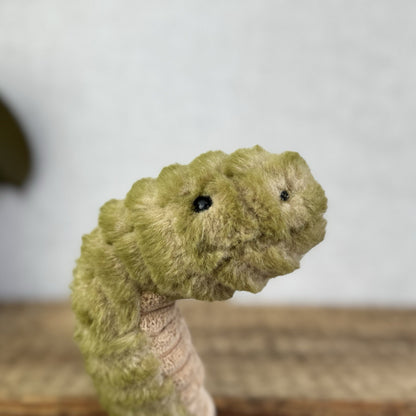 Jellycat Slither Snake Small - Green Snake Retired Beanie Plush Long Soft Toy