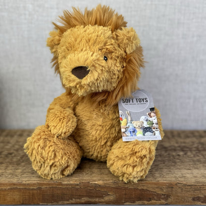 Marks & Spencers Soft Toy - M&S Lion Plushie Soft Toy ID 07241260 