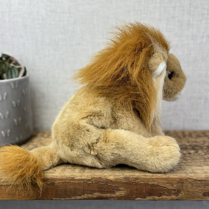 TY Classic Sahara - Beanie Baby Large Lion Wild Cat Soft Toy Pristine Tags 8"