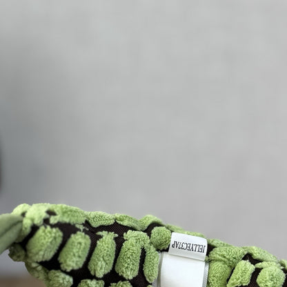 Jellycat Small Cordy Roy Dino - Small Green Corduroy Doppy Dino Beanie Plush 8"