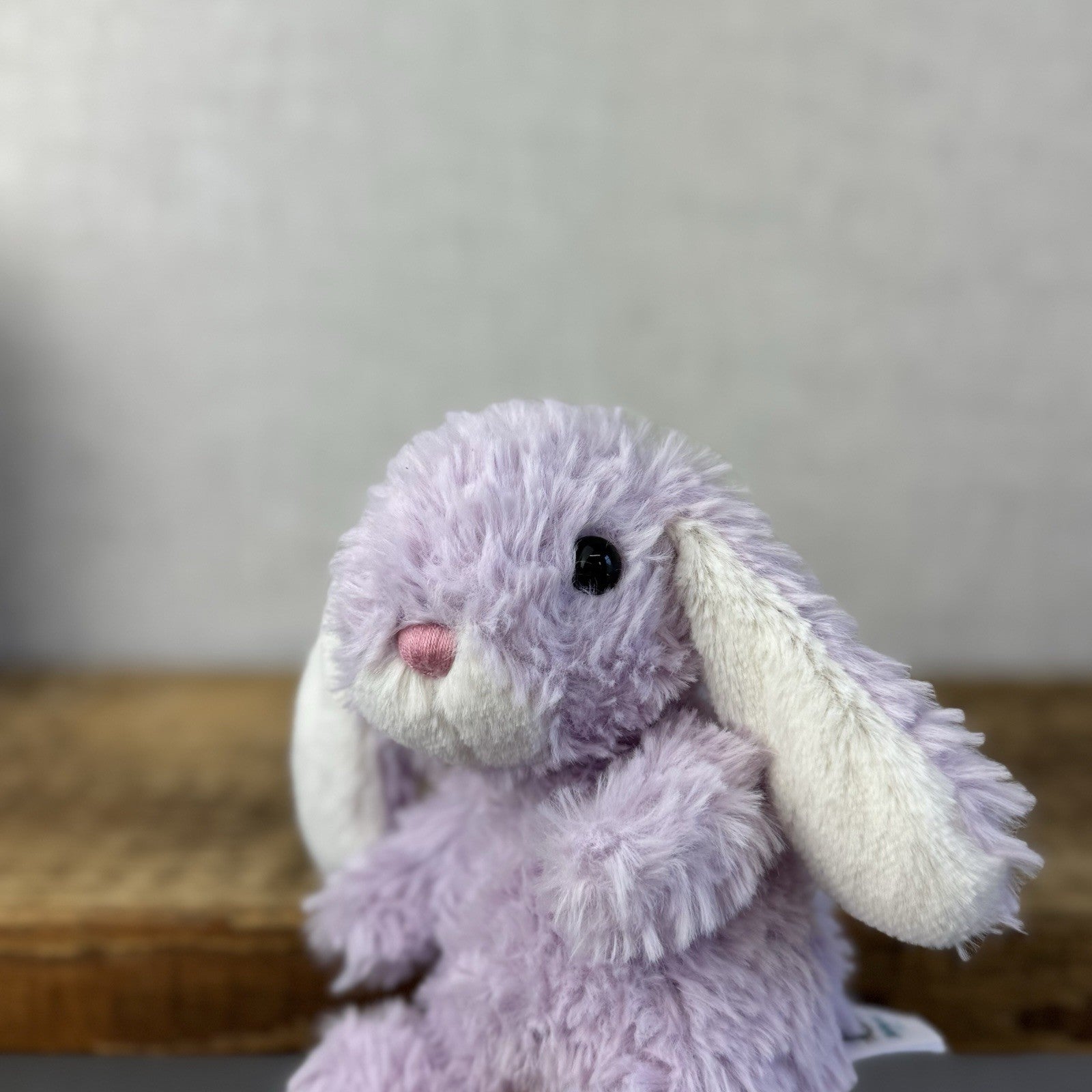 Jellycat Yummy Bunny Lavender Bunny Rabbit - Mini Light Purple Lilac Rabbit Tags