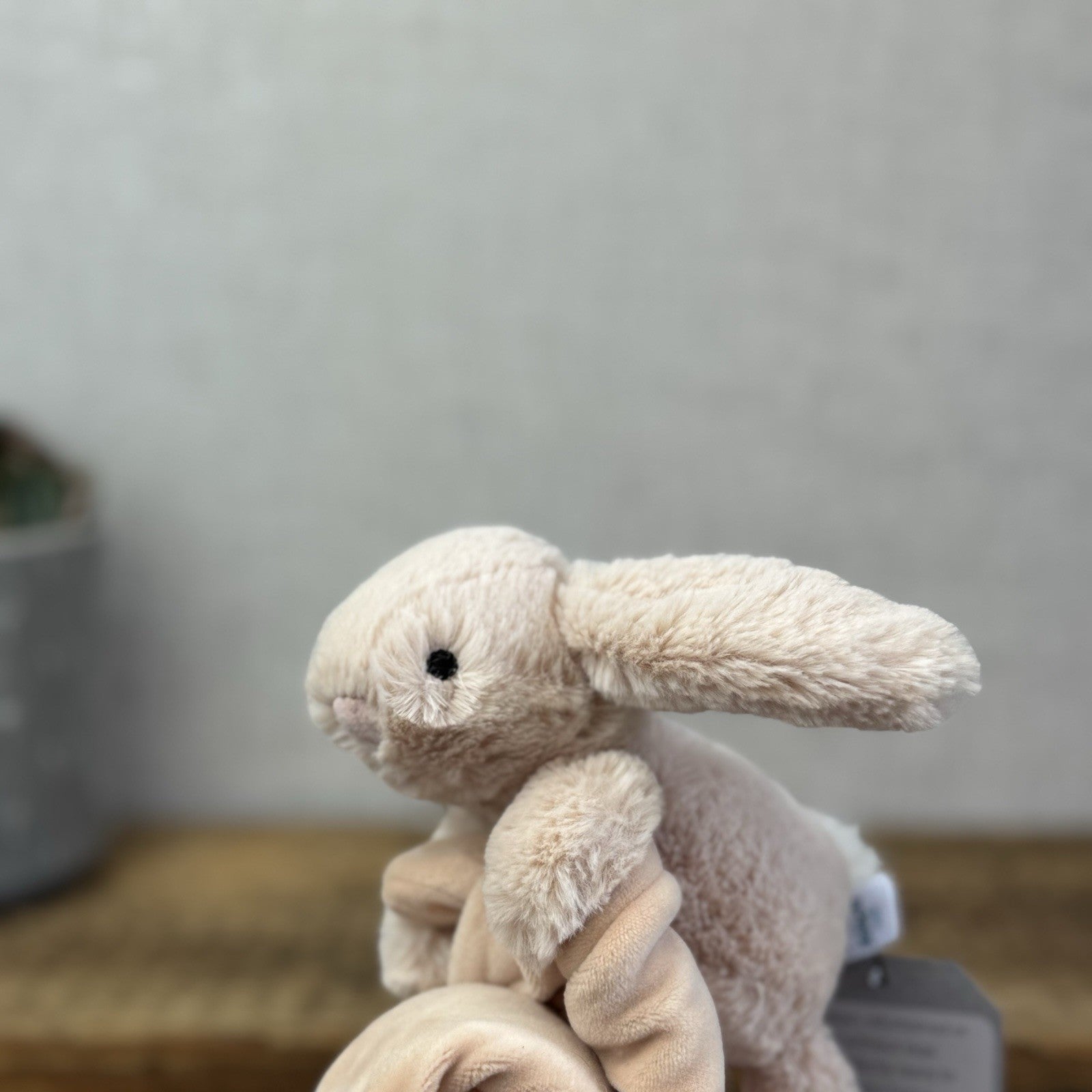 Jellycat Smudge Bunny Soother - Smudge Comforter Soft Toy Peachy Bunny Soother