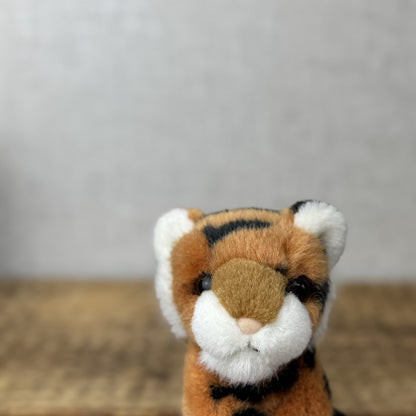 Russ Berrie Jungle Buddies Miniature Baby Bengal Tiger Soft Toy Vintage Pristine