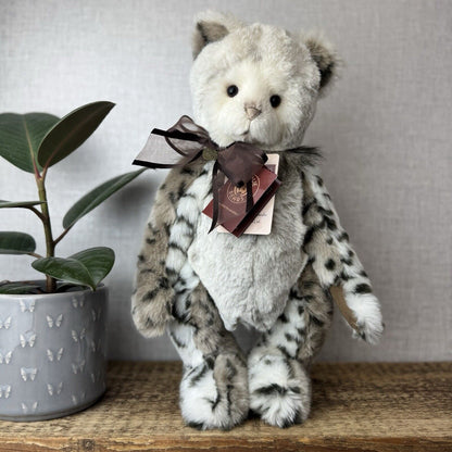 Charlie Bear Genevieve - Plumo Collection - Isabelle Lee Bear Neutral Bear 17”
