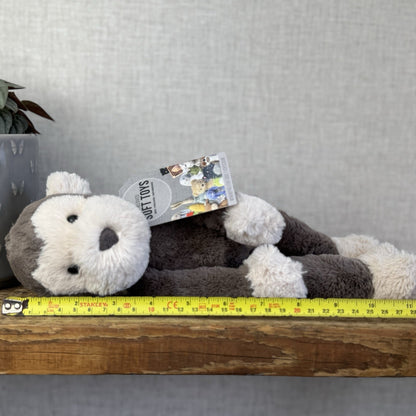 Jellycat Small Snugglet Brodie Monkey - Small Brown Monkey Soft Retired 11"