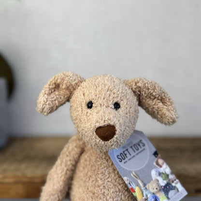 Jellycat Chou Chou Pup - ChouChou Puppy Dog Beige Textured Soft Beige Plush 10"