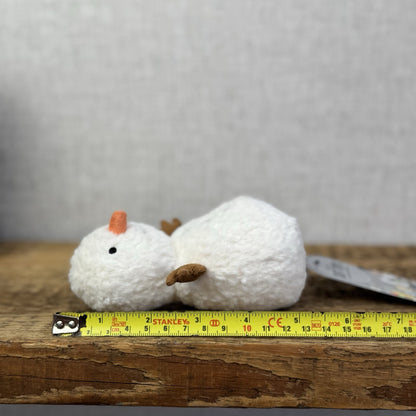 Jellycat Wee Snowman - Small Mini Snowman Beanbag Soft Toy Retired Mini 5"
