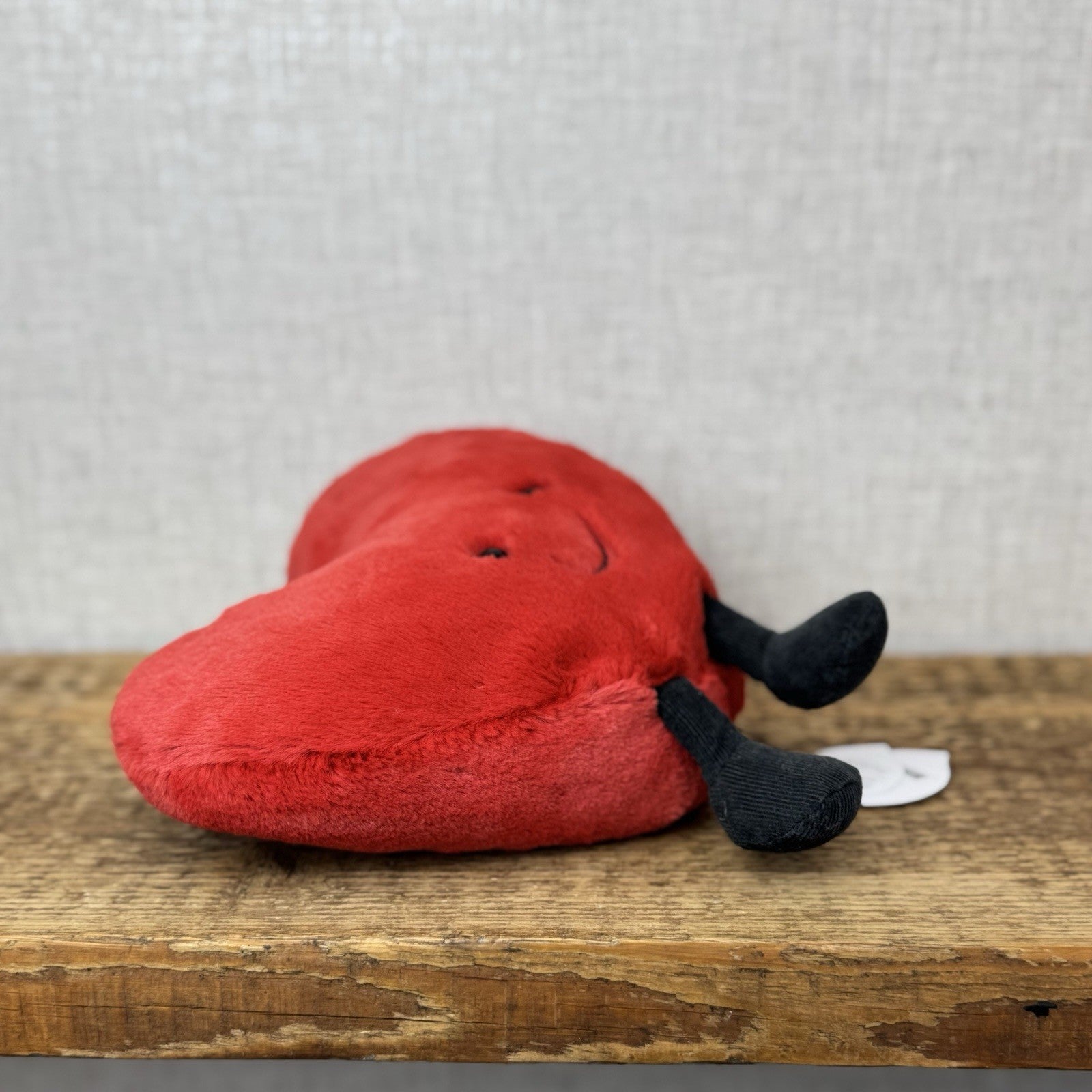 Jellycat Amuseable Red Heart - Larger Heart Beanie Plush Valentine 8" New