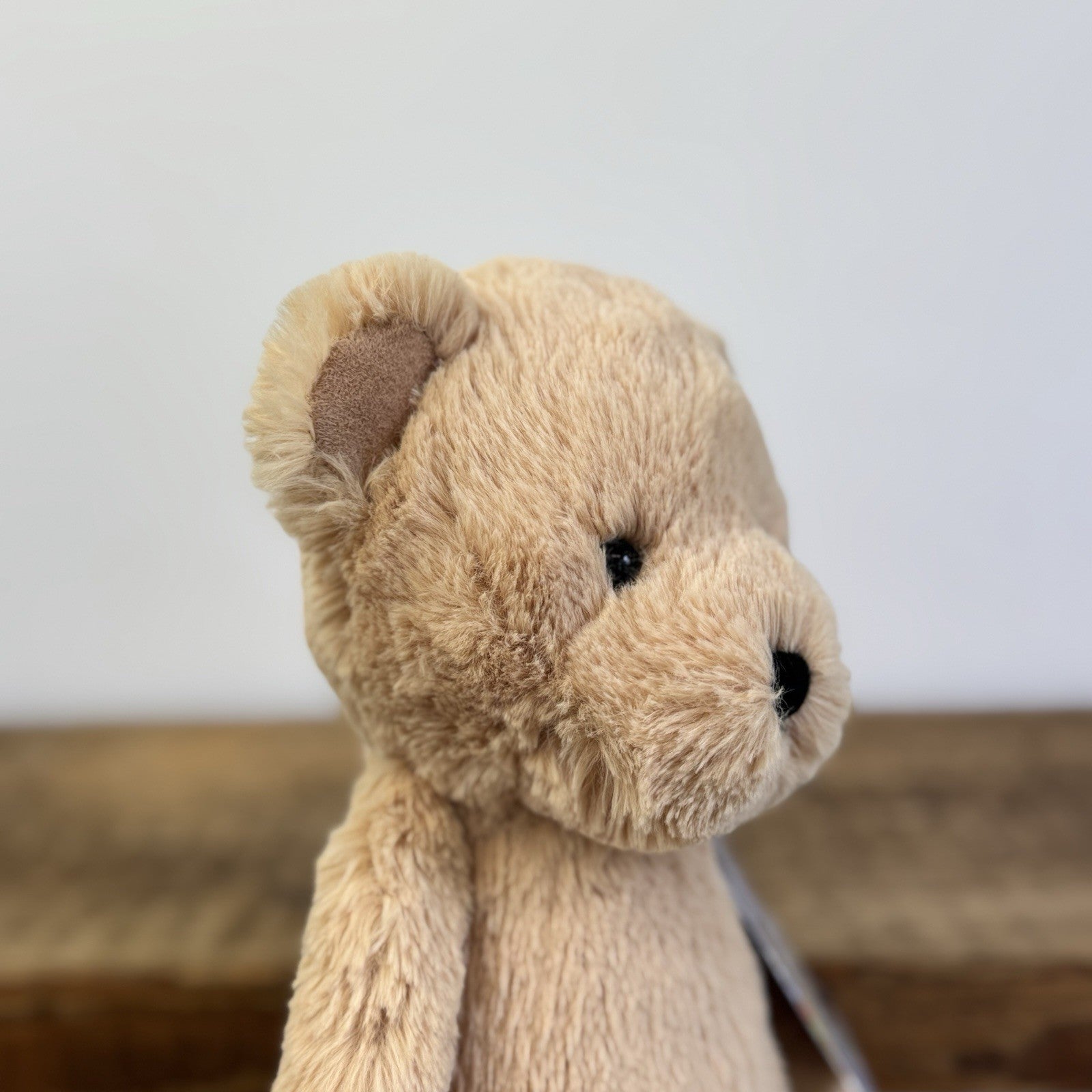 Jellycat Bashful Honey Bear - Medium Bashful Bear Light Brown Bear 12"