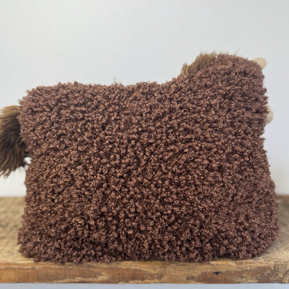 Jellycat Cushillow Horse - Beanie Retired Horse Brown Plush NWOT 14"