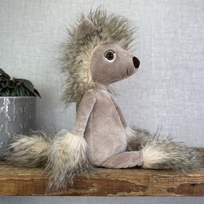 Jellycat Chi-Chi Chinese Crested Dog - Large Fluffy Puppy Dog Rare/Retired 14"