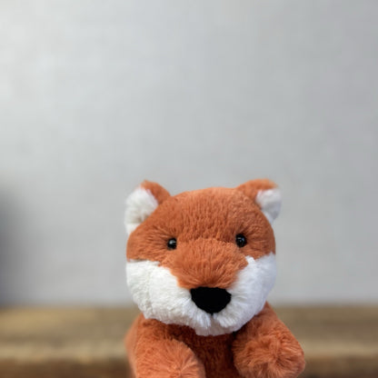 Jellycat Bashful Fox Pencil Case - Orange Fox Pencil Case Retired Small 8"