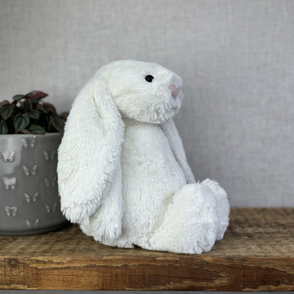 Jellycat The Little White Company White Bashful Bunny White Bunny Retired 12"