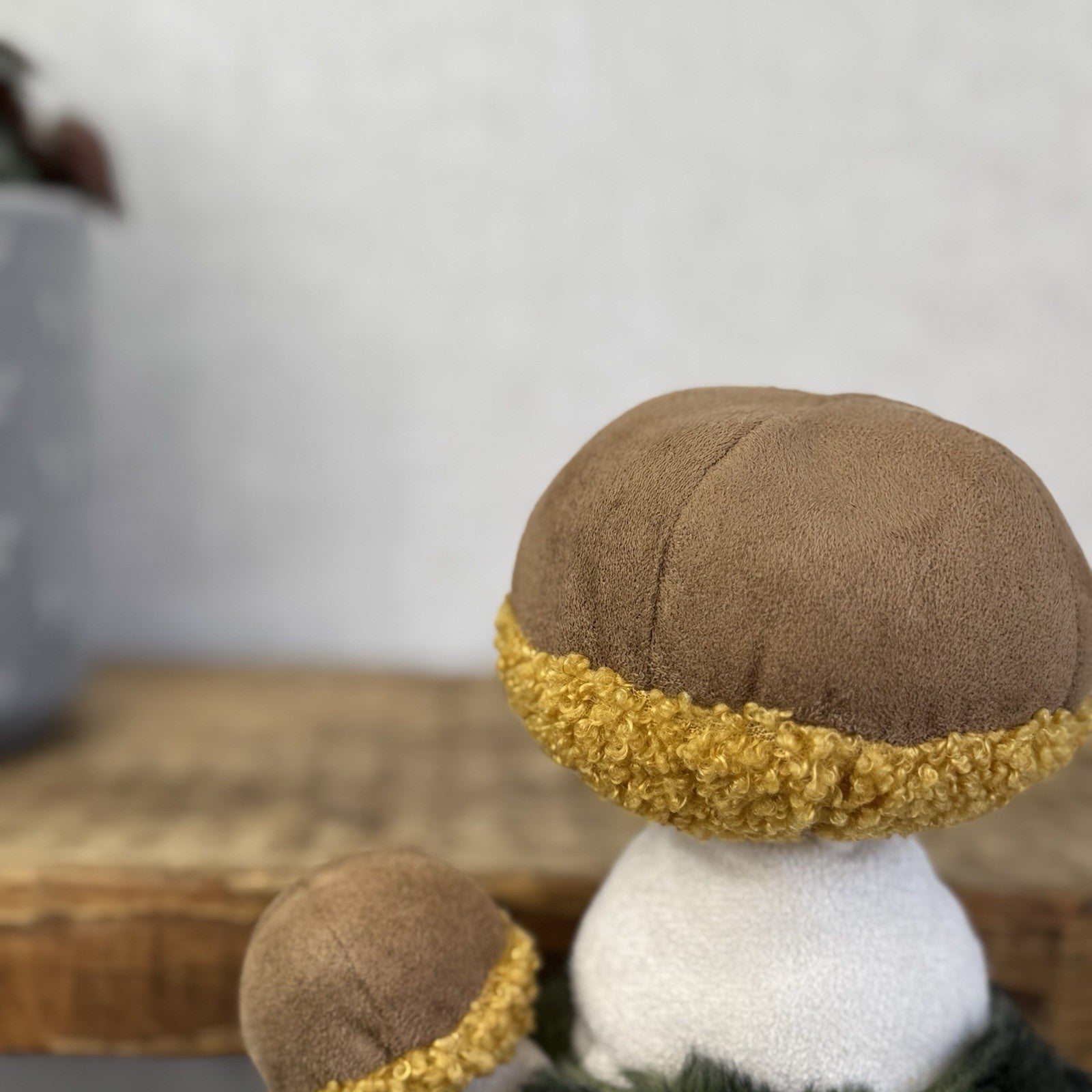 Jellycat Wild Nature Boletus Mushroom - Retired Mushroom Beanie Plush Display 8"
