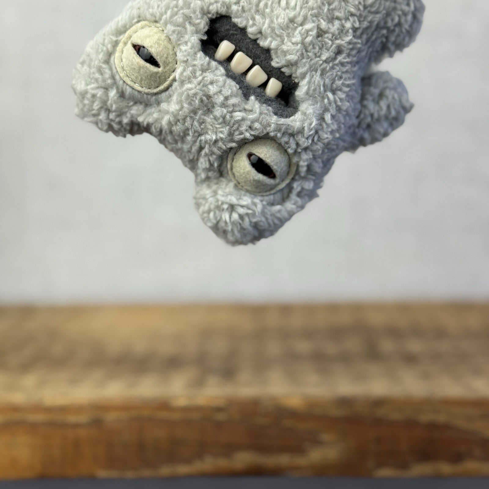 Fuggler Mini Munch Munch Grey Snuggler (Keyring removed) Small Fugg Baby 5"
