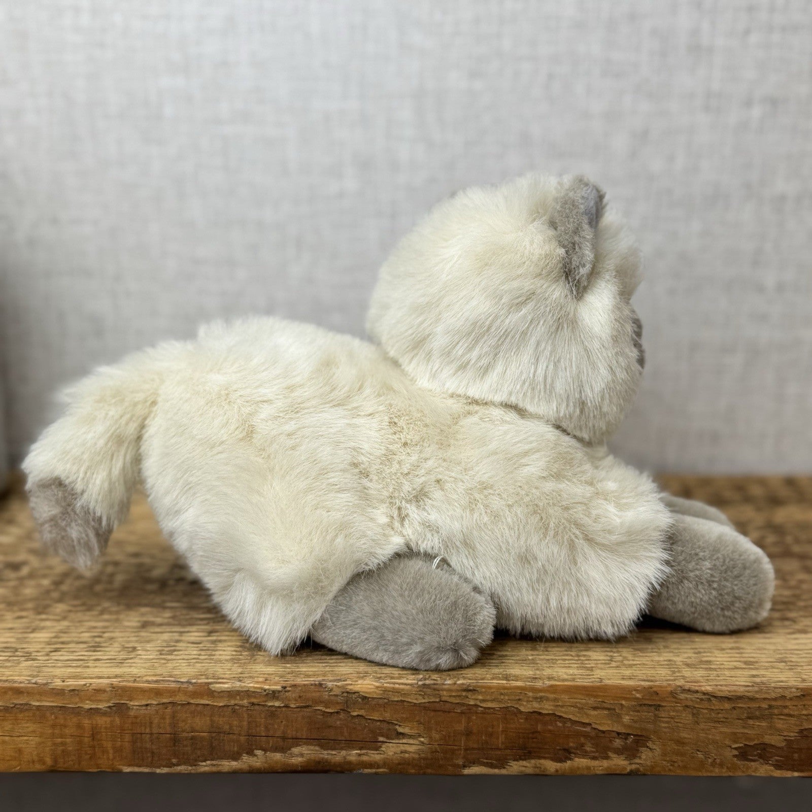 Dakin Vintage Persian Cat Soft Toy - Fluffy Persian Kitten Cat Soft Plush 10"