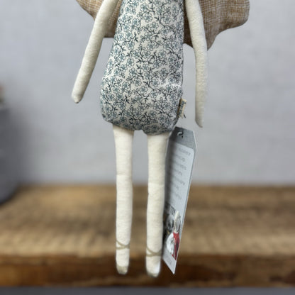 Maileg Winter Friends Angel - Retired Scandinavian Angel Soft Toy Plush NWOT 9"