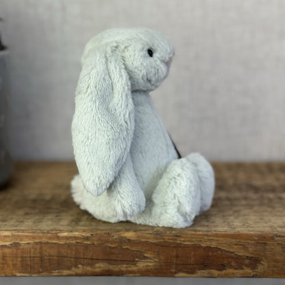 Jellycat Rare Retired Small Bashful Seaspray Pale Green Bashful Bunny NWOT