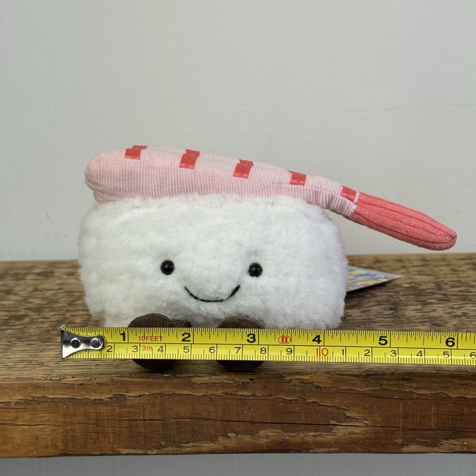 Jellycat Silly Sushi Nigiri Roll - Sushi Soft Toy Small - Rare & Retired 5"