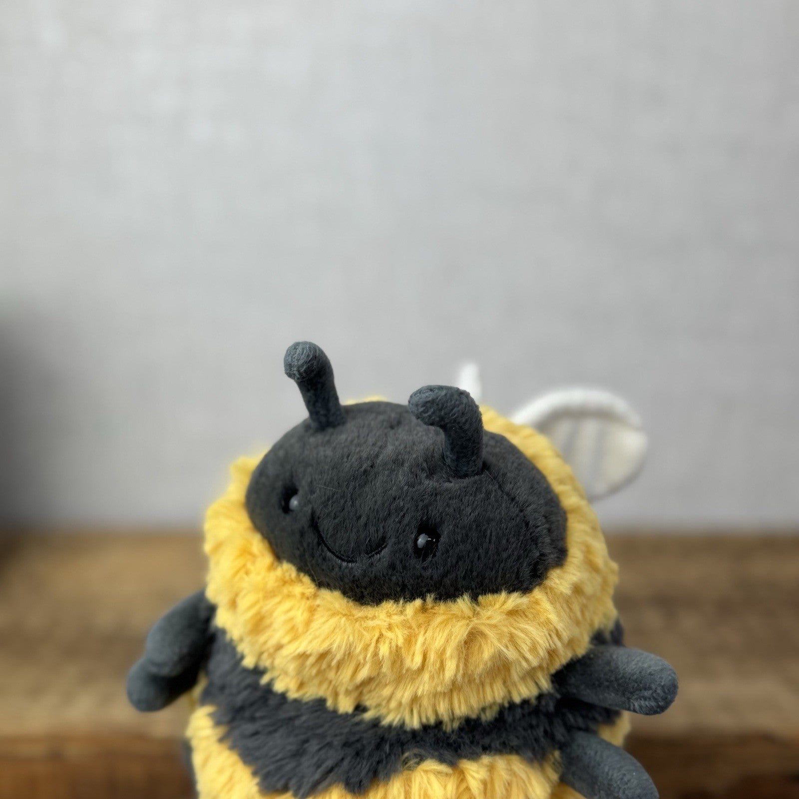 Jellycat Albee Bee - Small Bumble Bee Beanie Plush New With Tags 6"